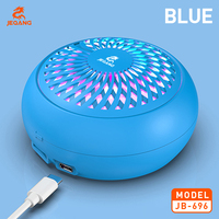 JEQANG JB-696 Mini Enceinte Portable Son Basse Haute Qualité LED RGB Réduction de Bruit Étanche BT Sans Fil pour Utilisation Extérieure