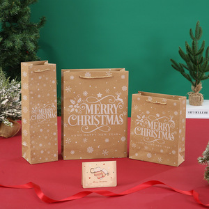 Bolsa <span class=keywords><strong>de</strong></span> <span class=keywords><strong>Regalo</strong></span> <span class=keywords><strong>de</strong></span> Papel Kraft Delicada para la Temporada Navideña 2026, Venta al <span class=keywords><strong>por</strong></span> <span class=keywords><strong>Mayor</strong></span>, para Marketing Navideño - Product Image 3