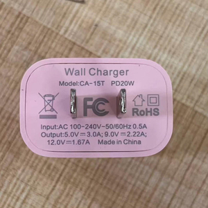 China Factory Custom 20W PD <strong>Charger</strong> USB C <strong>Charger</strong> US Fast Wall <strong>Plug</strong> for <strong>iphone</strong> 18 17 16 15 14 13 12 <strong>11</strong> Series - Product Image 4
