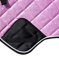 Tapis de selle de saut à paillettes de couleur personnalisée Cheval pour clubs équestres Salon de la qualité professionnelle pour l'équitation Tapis de selle de cheval