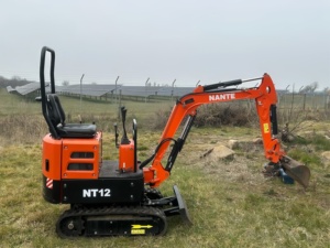 Mini-excavatrice électrique HERESTRONG NT12EV de 1,2 tonne, alimentée par batterie, zéro émission, compacte, <span class=keywords><strong>sur</strong></span> chenilles, pour travaux agricoles et de jardinage, OEM - Product Image 6