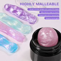 Produits pour ongles en gros sous marque privée : Gel de construction transparent, Gel dur pour modelage, Gel vernis en pot, Vente en gros par kg, Nouveau
