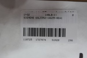 Module d'alimentation PLC Sinamics 675-1080V 575A 6SL3352-1AG35-8EA1 - Product Image 2