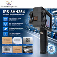 IPS-8HH254 Imprimante portable de codes de date d'expiration 25,4 mm (1 pouce) – Machine d'impression manuelle pour étiquettes de lots miniatures