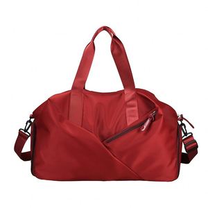 Bolsa de Gimnasio Unisex con Cremallera, Nuevo Producto, Gran Capacidad, Bolso Portátil, Moderno, para Viajes, con Decoraciones de Cadena, Ligero - Product Image 2
