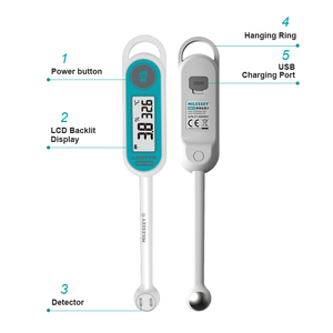 Mileseey Sm11 Großes Farbdisplay IP65 Wasserdichtes Stiftförmiges Meerwasser-Salinitätstestgerät - Product Image 6