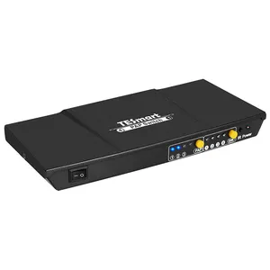 Interruptor de vídeo hdmi pap, multi-visão, sem costura, 4 portas 4x1quad, interruptor hdmi