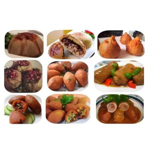 Croqueta Kibbeh Coxinha Arancini Falafe Maker Línea de producción Alimentos Kubba que hace la máquina incrustante - Product Image 3