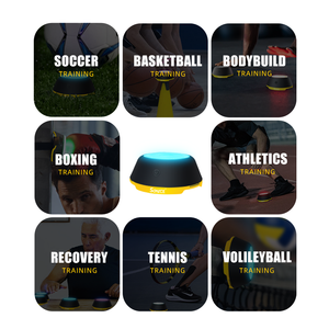 Équipement de réaction rapide et agile pour le basketball, le football, les sports de combat, l'entraînement de réflexes <span class=keywords><strong>Fitlight</strong></span> Flash, pods lumineux LED en silicone 0-40m - Product Image 5