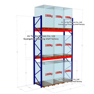 Système de Rayonnage à Palettes à Poutres Robuste pour Entrepôt, de 800 kg à 4000 kg, pour Stockage Industriel Sélectif en Usine - Product Image 6