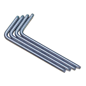 Clé Torx T30 123 mm en forme de L, tige de 6,0 mm, acier inoxydable 304 avec trou pour usage domestique - Product Image 3