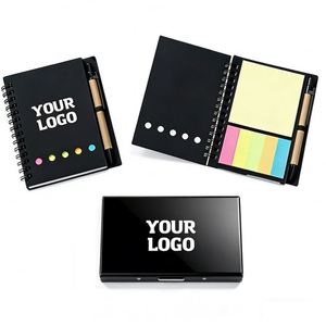 Bloc de Notas Multiusos de Papel Kraft al por Mayor con Bolígrafo, Regalo Promocional Empresarial Creativo, Combinación de Notas Adhesivas, Bloc de Notas con Logotipo Personalizado - Product Image 1