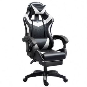 <span class=keywords><strong>Chaise</strong></span> de bureau PC de jeu inclinable en cuir <span class=keywords><strong>Autofull</strong></span> avec repose-pieds pour gamers - Dropshipping - Product Image 4