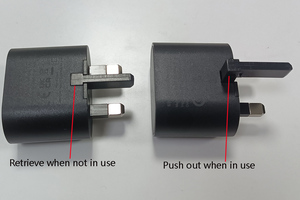 Chargeur <span class=keywords><strong>USB</strong></span> UK 5V2A pas cher avec <span class=keywords><strong>adaptateur</strong></span> de charge rapide pour iPhone pour <span class=keywords><strong>Apple</strong></span> Plug certifié CE UKCA 10W puissance de sortie OTP OVP - Product Image 4