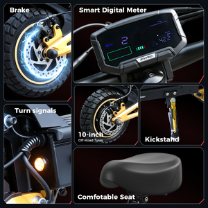 2026 iENYRID ES1 Dual Powerful Motor 48v 20.8ah Electric Scooters Dual Suspension Adult Electric Scooter - Product Image 4