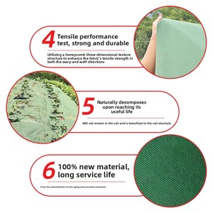Toile anti-herbe durable et perméable pour arbres fruitiers, <span class=keywords><strong>film</strong></span> plastique agricole écologique perforé pour vergers - Product Image 1