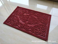 Tapis de sol en polyester de luxe, tapis de salon, lavable en machine, antidérapant, design moderne pour salon, salle de bain, tapis de prière islamique