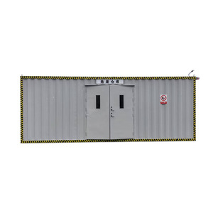 Conteneur de stockage chimique en acier, salle de stockage de déchets dangereux, niveau de sécurité élevé pour utilisation en usine ou en laboratoire - Product Image 4