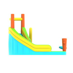 Château gonflable Naughty Castle avec toboggan et filet de sécurité, équipement de jeu extérieur de qualité commerciale - Product Image 6