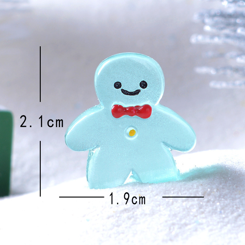 Mini Gingerbread Man Blue