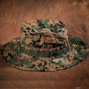 Unisex Wide Brim Summer <b>Hats</b> Fisherman Outdoor Panama Safari <b>Hat</b> <b>Bucket</b> <b>With</b> <b>String</b> - Product Image 5