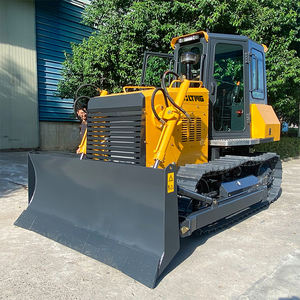 Construcción de carreteras Diseño compacto Alta eficiencia Mini capaz 80HP Track <span class=keywords><strong>Bulldozer</strong></span> con cabina - Product Image 1