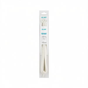 Laccio per scarpe cerato Ilan 110cm bianco per scarpe - Product Image 2