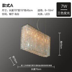 Lámpara de Araña de Cristal de Lujo Posmoderno para Sala de Estar, Comedor, Villa Grande, Lámparas Colgantes de Doble Altura - Product Image 3