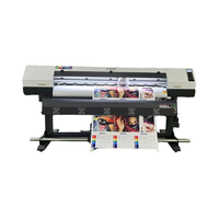 Imprimante d'étiquettes éco-solvant automatique Guangzhou 1,8 m avec tête d'impression simple XP600 DX5 DX7, haute productivité 6 pieds