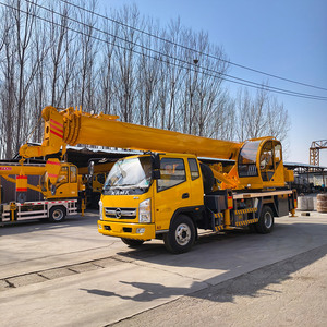 בניית בום טלסקופי <span class=keywords><strong>4</strong></span> סעיף 5/8/10 טון מנוף רב תכליתי במפעל עם שלדה תוצרת בית - Product Image 1