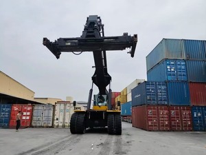 Kalmar Fantuzzi Used Reach Stacker 45 Ton <b>Container</b> Manual Stacker crane forklift <b>Diesel</b> Engine VOLVO CUMMINS - Product Image 3