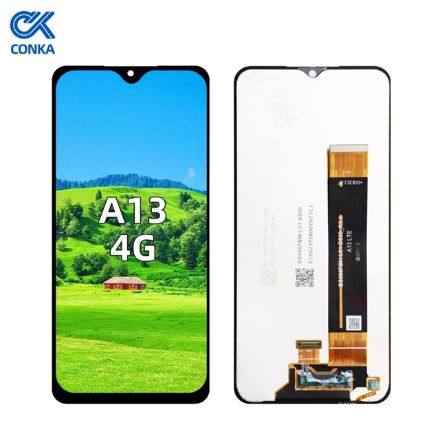Conka High Quality 100% Tested OEM LCD Touch Screen Display Assembly Frame for A13 4G/5G Black Screen Replacement 1 Year