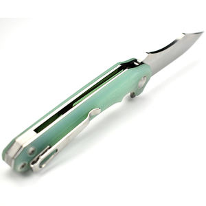 OEM personalizado de alta dureza más afilado D2 rodamiento de bolas plegable de acero G10 mango cuchillo de bolsillo <span class=keywords><strong>Boutique</strong></span> cuchillo de pesca al aire libre - Product Image 4