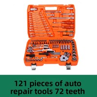 Ensemble d'outils de réparation automobile de 216 pièces, clé à cliquet, douilles, kit de réparation automobile, boîte en plastique, vente en gros par le fabricant