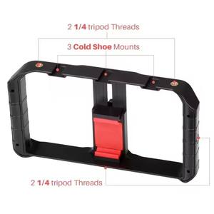 <span class=keywords><strong>U</strong></span>-<span class=keywords><strong>RIG</strong></span> Pro แท่นขุดเจาะวิดีโอสมาร์ทโฟนแบบมือถือ3ตัวยึดกันโคลงสำหรับ iPhone สำหรับอุปกรณ์เสริมกล้องฟิล์ม vlogging - Product Image 2