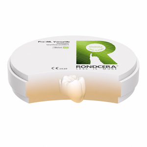 บล็อกเซอร์โคเนียอเนกประสงค์ Rondcera ปรับแต่งง่าย ใช้ได้กับการปรับการกัดฟันหลังสำหรับงานทันตกรรมในห้องปฏิบัติการ - Product Image 2