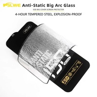 Protection d'écran en verre trempé anti-rayures, dureté 9H, 99% HD clair, couverture intégrale, 0,4 mm, pour 11/12/13/14/15/16/17 Pro