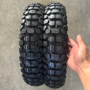Neumático Todoterreno de 17 Pulgadas 110/70 17 110/80 17, Neumático Eléctrico para Motocicleta, Venta al por Mayor Directa de Fábrica en China, Motocicleta - Product Image 1