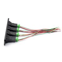 Interrupteur de remplacement de voiture automatique 12 volts LED ON-OFF Panneau de commutateur à bouton-poussoir