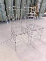 Chaises Napoléon Chiavari en Résine PC ou Acrylique Transparentes Empilables en Gros pour Événements de Mariage et Location Style Nordique