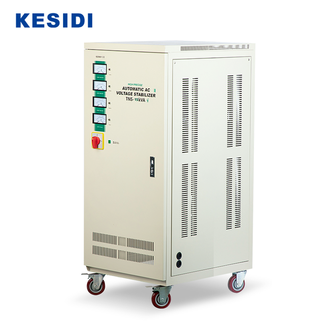 SVC/TNS 277-430V (3P+N+E) 380V (Phase Voltage 220V) Series High-Precision Automatic Three-Phase AC Voltage Stabilizer High