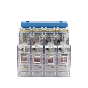 Автоматический выключатель DZ47-63 C63 4P, прозрачный пластиковый, 63А, 4P, 400В, 50Гц, 6кА, для электробезопасности - Product Image 5