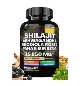 Oem באיכות גבוהה himalayan שילאג 'ט מגבר אנרגיה עם ashwagandha, רוסי רוסי, rodiola ginseng תוסף - Product Image 1