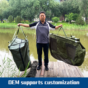 Sac de pesée flottant pour carpes, grande capacité, réfléchissant, pour la pêche de nuit, sac de transport pour spécimens de poissons - Product Image 2