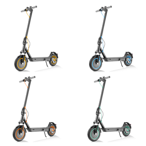 Scooters électriques pour adultes personnalisés en usine avec livraison directe de scooter électrique pliable de 350W avec contrôle par application Scooters <span class=keywords><strong>City</strong></span> E - Product Image 4