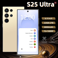 Smartphone S25 Ultra Android 13 108MP 144Hz 5G 6,9 pouces Double SIM Octa Core Charge Rapide 100W Neuf 22 Go + 2 To