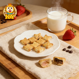 थोक कस्टम कार्टून भालू के आकार के बिस्किट कुकीज़ के साथ भरा हुआ - Product Image 3