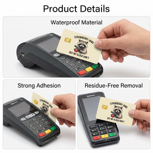 Adesivi Personalizzati in Vinile Impermeabile per <span class=keywords><strong>Carte</strong></span> <span class=keywords><strong>di</strong></span> Credito, Ecologici e Autoadesivi, per Decorazioni Personalizzate - Product Image 5