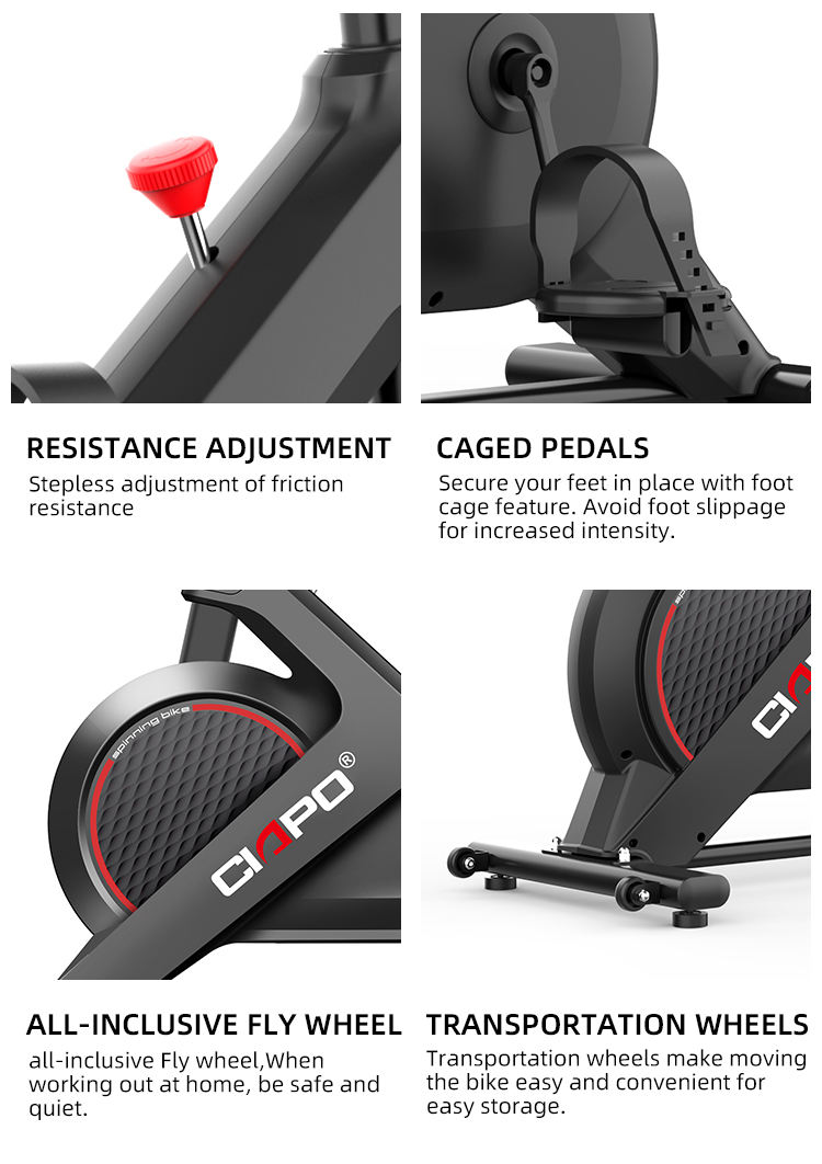 Kunray — vélo de sport d'intérieur, de haute qualité, nouveau modèle, pour la maison