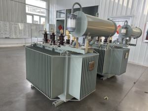 Base de estación de transformador sumergido en aceite trifásico S11 S22 630Kva 11Kv con refuerzo de estabilizador de voltaje de refuerzo de 220V - Product Image 5